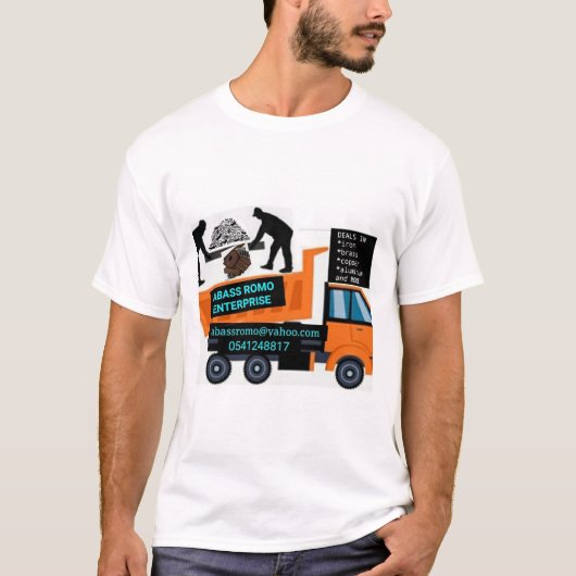 Abass Romo Enterprise T-shirt (Voorkant)