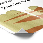 Abastract Baby shower 'Late Night Diaper' Poster (Hoek)