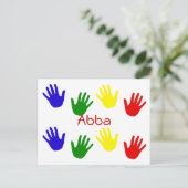 Abba Briefkaart (Staand voorkant)