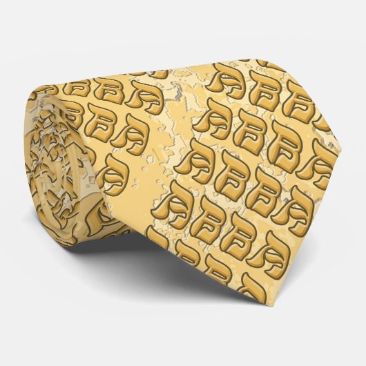 Abba Hebraic Stropdas (Opgerold)