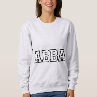 Abba Naam Typography Ontwerp
