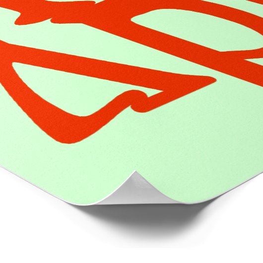 Abba papa (Vader God) Poster (Hoek)