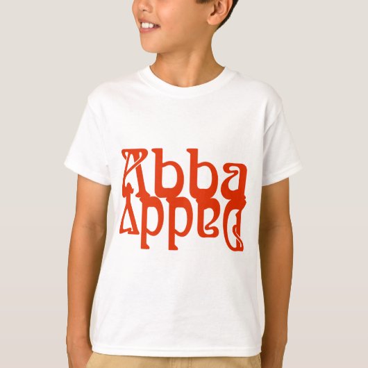 Abba papa (Vader God) T-shirt (Voorkant)