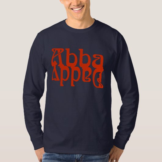 Abba papa (Vader God) T-shirt (Voorkant)