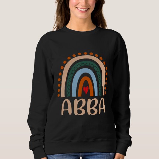 Abba Rainbow Grandma Cute Mothers Day  Abba Trui (Voorkant)