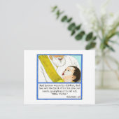 Abba Vader Inspirerend Briefkaart (Staand voorkant)