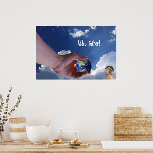 Abba, vader - Poster Wall Art (Keuken)