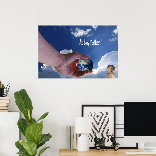 Abba, vader - Poster Wall Art (Thuiskantoor)