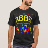 Abba van een Warrior Autism Awareness Gift T-shirt (Voorkant)