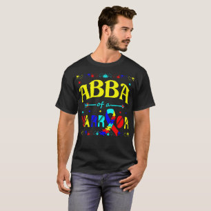 Abba van een Warrior Autism Awareness Gift T-shirt