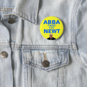 Abba-ventilatoren voor Newt Gingrich-toets Ronde Button 5,7 Cm (In situ)