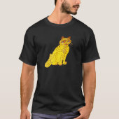 Abba's Gele Kat T-shirt (Voorkant)
