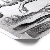 Abbas, koning van Perzië Poster (Hoek)