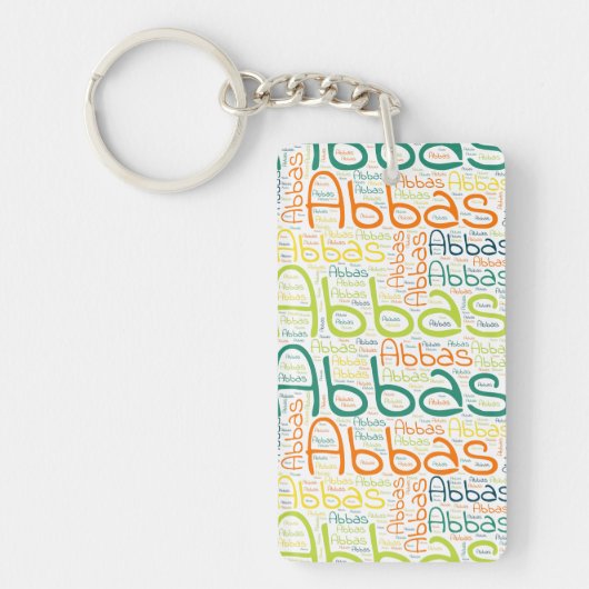 Abbas Sleutelhanger (Voorkant)