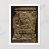 Abbasid Plaque, Irak of Iran, 12e eeuw (ivoor) Briefkaart (Voorkant)