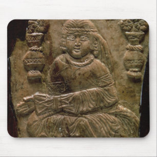 Abbasid Plaque, Irak of Iran, 12e eeuw (ivoor) Muismat