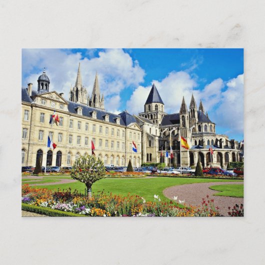Abbaye Aux Hommes, Caen, Calvados, Normandy, Franc Briefkaart (Voorkant)
