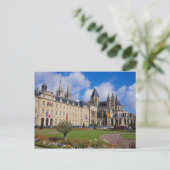 Abbaye Aux Hommes, Caen, Calvados, Normandy, Franc Briefkaart (Staand voorkant)