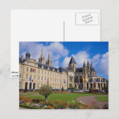Abbaye Aux Hommes, Caen, Calvados, Normandy, Franc Briefkaart (Voorkant / Achterkant)