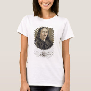 Abbe de Suger (1082-1151) uit 'Portraits des gran' T-shirt