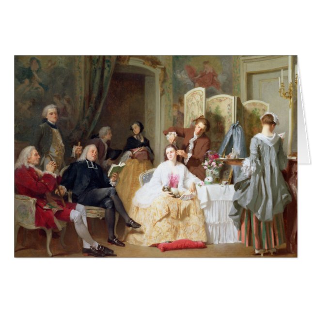 Abbe Prevost reading "Manon Lescaut", 1856 (Voorkant Horizontaal)