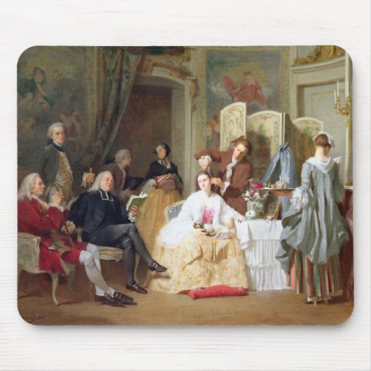 Abbe Prevost reading "Manon Lescaut", 1856 Muismat (Voorkant)