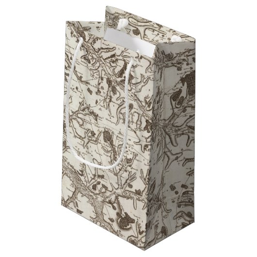 Abbeville Klein Cadeauzakje (Achterkant Gekanteld)