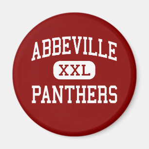 Abbeville - Panters - Hoog - Abbeville Magneet