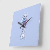 Abbey Clock Vierkante Klok (Hoek)