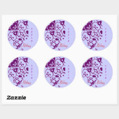 Abbey Designer Name Sticker (Vel)