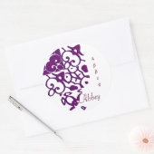 Abbey Designer Name Sticker (Envelop)