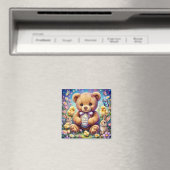 ABBEY ~ Easter Teddy ~  Magnet (Insitu (Vaatwasser))