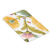 Abbey Floral Tegels - Gele bloemen Magneet (Rechterzijde)