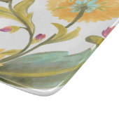 Abbey Floral Tegels - Gele bloemen Snijplank (Hoek)