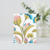 Abbey Floral Tegels - Spring Flowers Briefkaart (Staand voorkant)