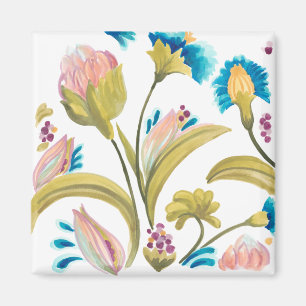 Abbey Floral Tegels - Spring Flowers Magneet