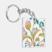 Abbey Floral Tegels - Spring Flowers Sleutelhanger (Voorkant Links)