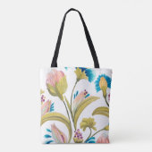 Abbey Floral Tegels - Spring Flowers Tote Bag (Achterkant)