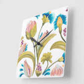 Abbey Floral Tegels - Spring Flowers Vierkante Klok (Hoek)