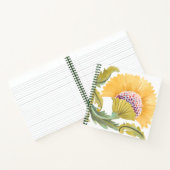 Abbey Floral Tiles - Geel Notitieboek (Binnen)