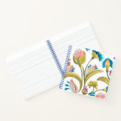 Abbey Floral Tiles - Spring Flowers Notitieboek (Binnen)
