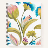 Abbey Floral Tiles - Spring Flowers Notitieboek (Voorkant)