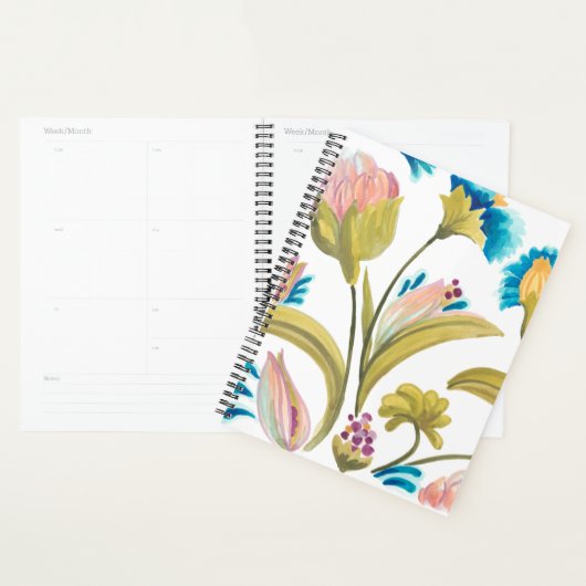 Abbey Floral Tiles - Spring Flowers Planner (Display)