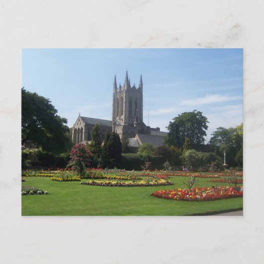 Abbey Gardens, Suffolk, Engeland Briefkaart (Voorkant)