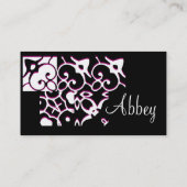 Abbey III-profielkaart Visitekaartje (Achterkant)
