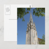 Abbey kerspiraal briefkaart (Voorkant / Achterkant)