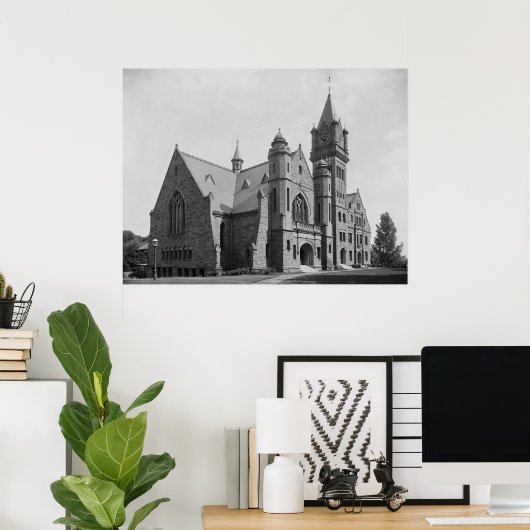 Abbey Memorial Chapel (McHolyoke College) Poster (Thuiskantoor)
