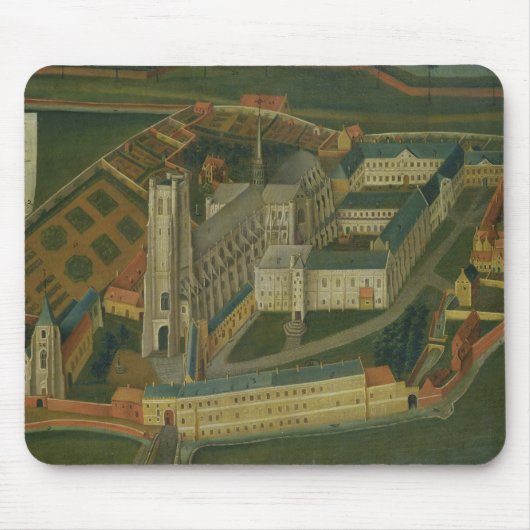Abbey of Saint-Bertin in Saint-Omer, 1776 Muismat (Voorkant)