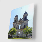 Abbey of Saint-Jean-d'Angély. Vierkante Klok (Hoek)