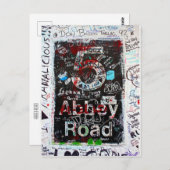 Abbey Road Briefkaart (Voorkant / Achterkant)